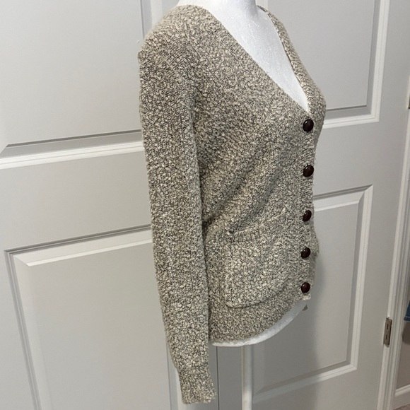 Anthropologie Textured Cardigan with Buttons - Picture 3 of 6